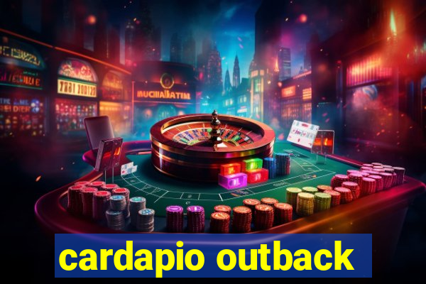 cardapio outback